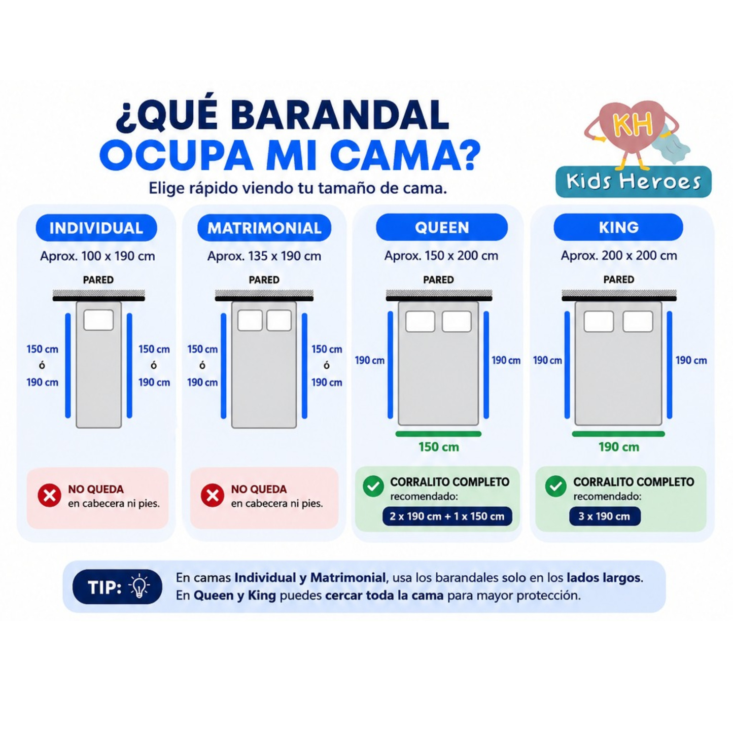 Barandal de 190cm
