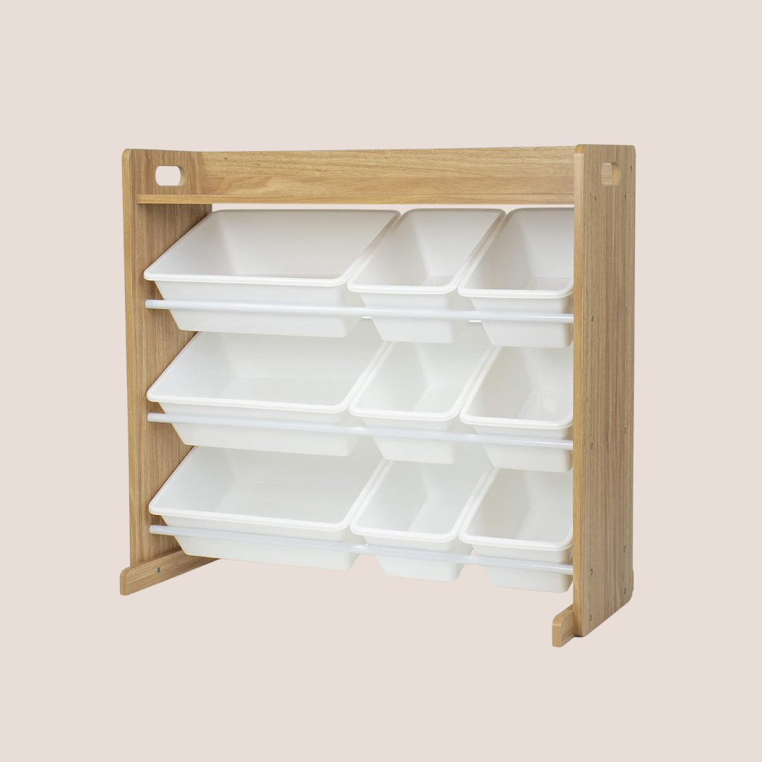 Juguetero con contenedores