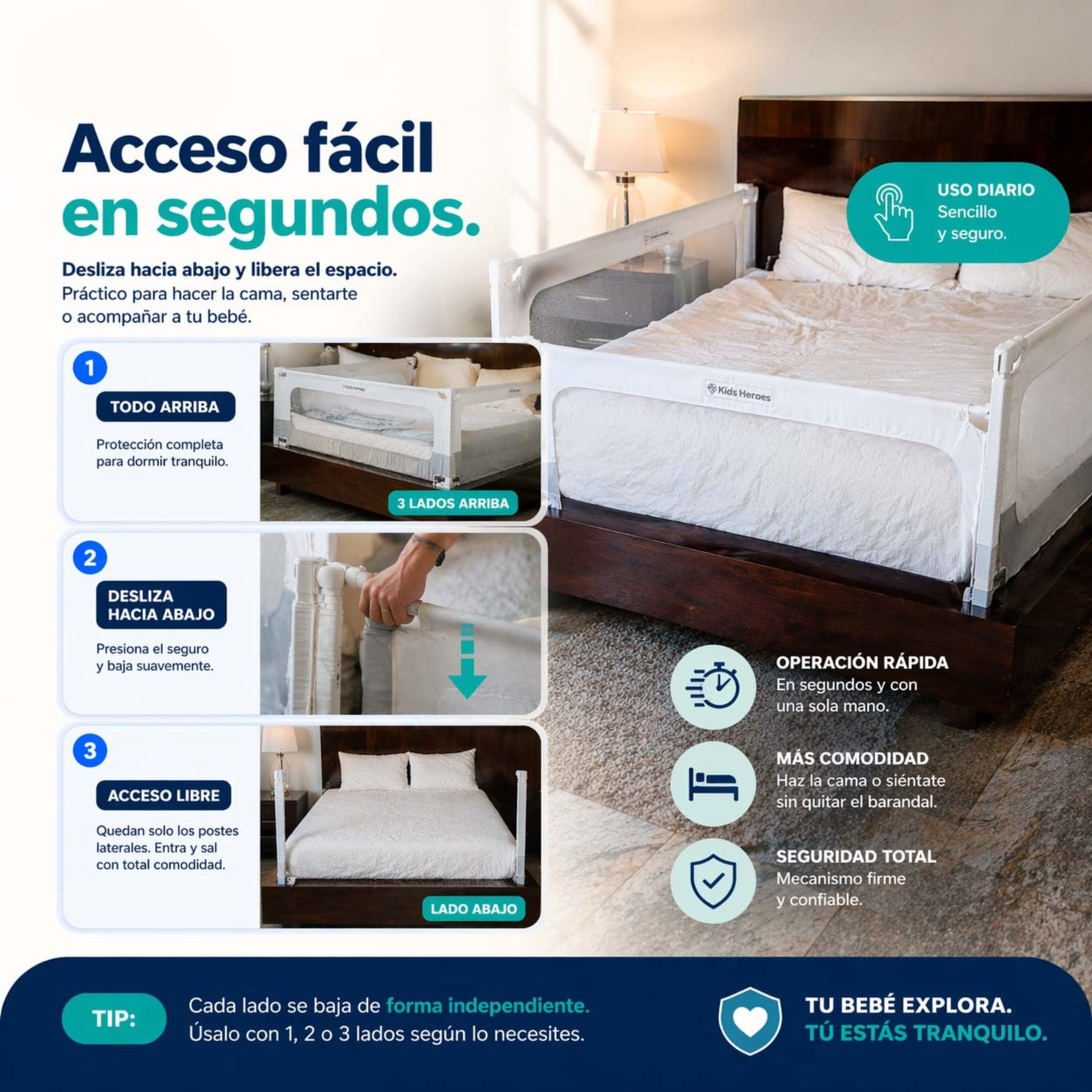 Barandal de 190cm