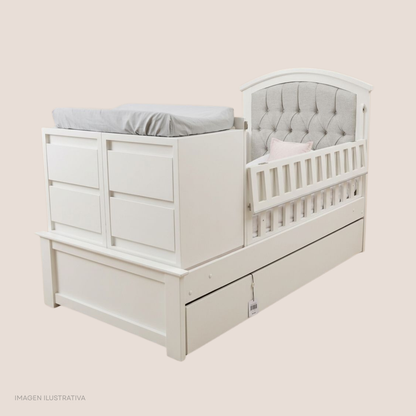 Cama Cuna Alma Tapizada