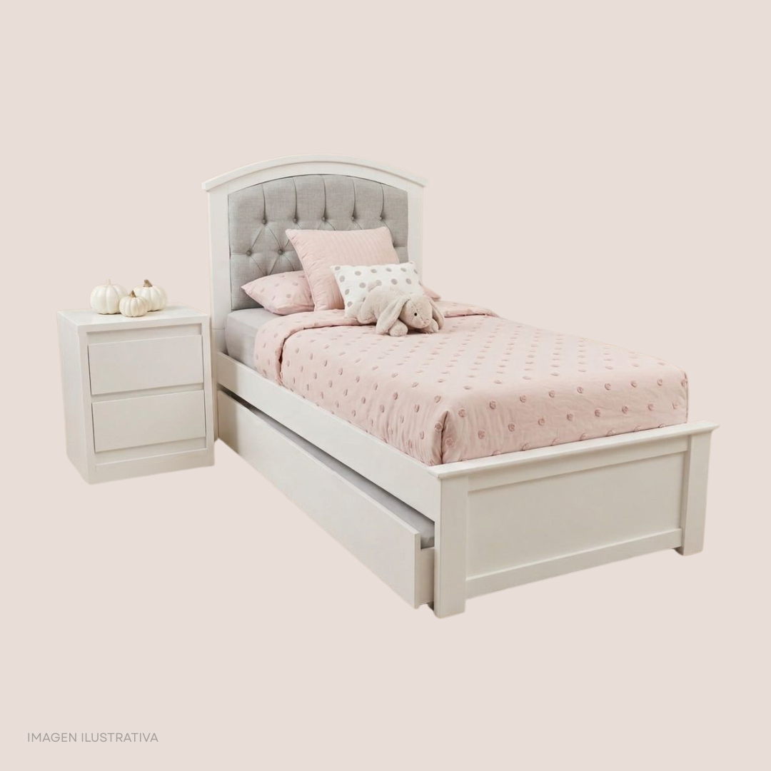 Cama Cuna Alma Tapizada