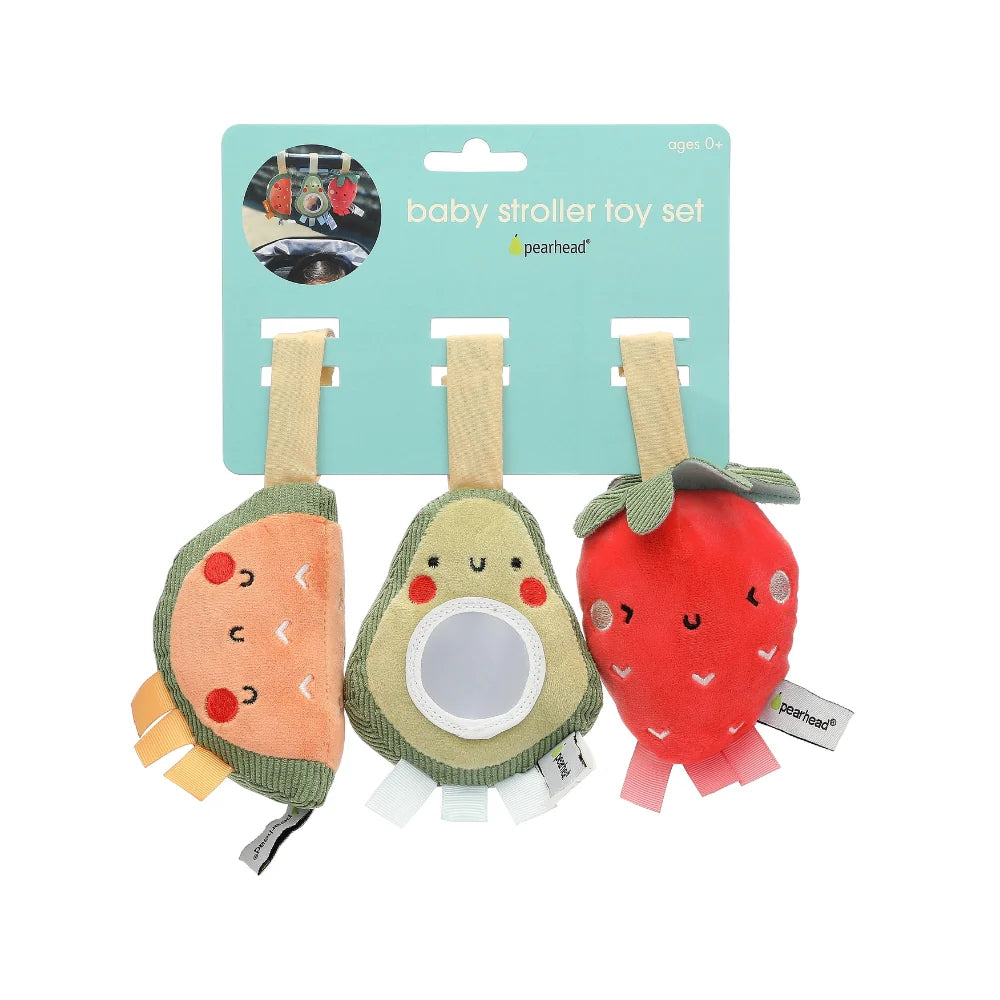 Set de Juguetes para Carriola Frutas PEARHEAD